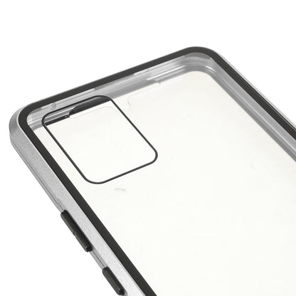 Ultra Clear Double-sided Tempered Glass + Metal Frame Magnetic Phone Case Cover for vivo V20