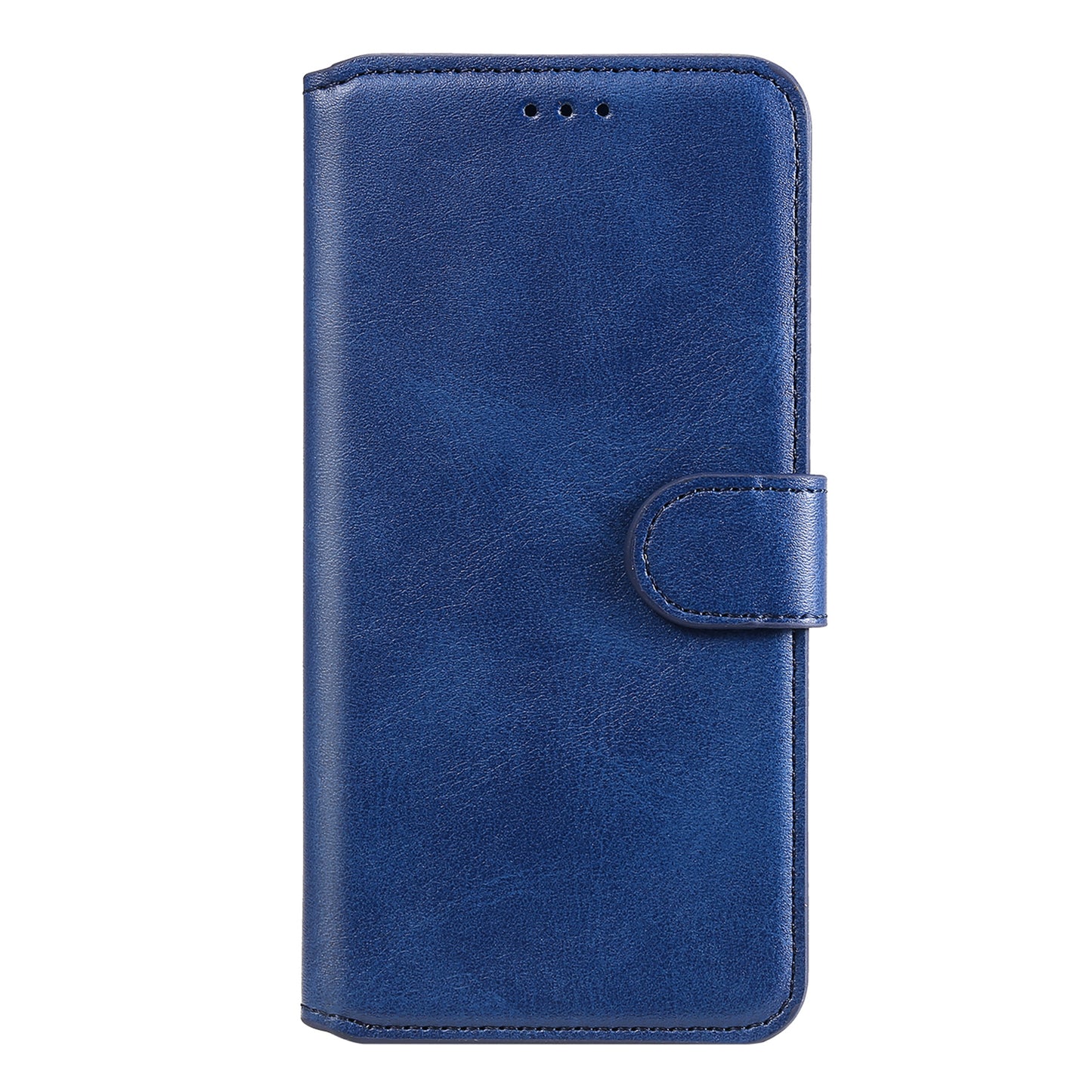 Fully Wrapped Wallet Stand PU Leather + TPU Magnetic Clasp Phone Cover Case for Oppo Reno6 4G