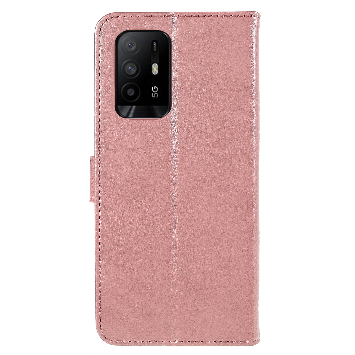 LC.IMEEKE PU Leather Foldable Stand Protective Phone Case Wallet Cover for Oppo A95 5G