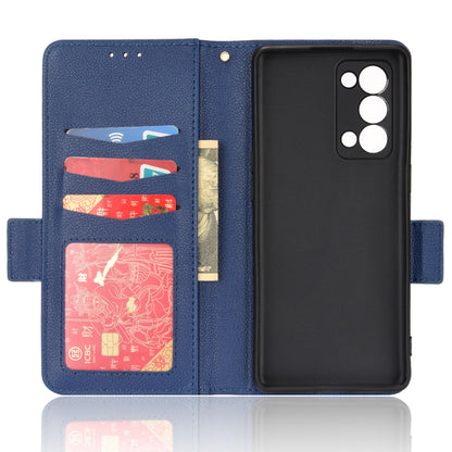 Well-protected Double Magnetic Clasp Litchi Texture PU Leather Stand Wallet Case Shell for Oppo Reno6 Pro+ 5G/Reno6 Pro 5G (Snapdragon)