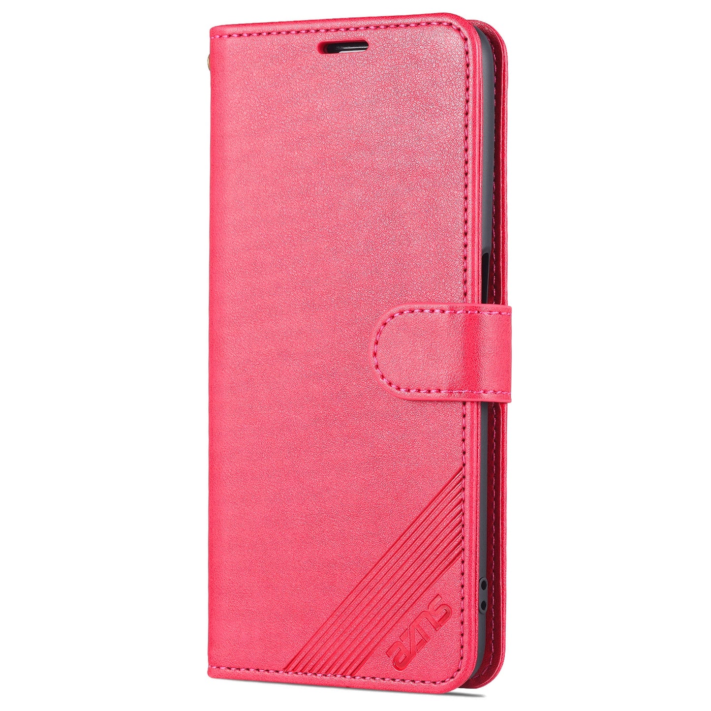 AZNS PU Leather Phone Case Stand Wallet Protective Cover for Oppo K9s/Realme Q3s