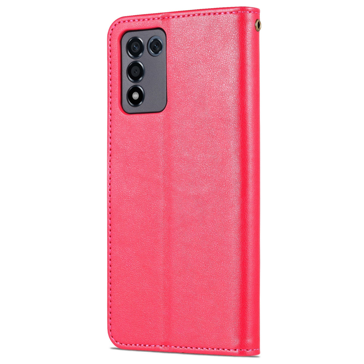 AZNS PU Leather Phone Case Stand Wallet Protective Cover for Oppo K9s/Realme Q3s