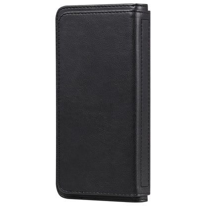 For Oppo A94 5G/F19 Pro+ 5G/Reno5 Z 5G/A95 5G KT Multi-functional Series-1 All-round Protection Stand Design Multi Card Slots Anti-scratch Leather Case with Wallet