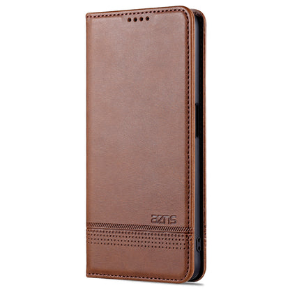 AZNS Well-protected Auto-absorbed Case Wallet Design Shockproof PU Leather Phone Stand Cover for Oppo K9s/Realme Q3s