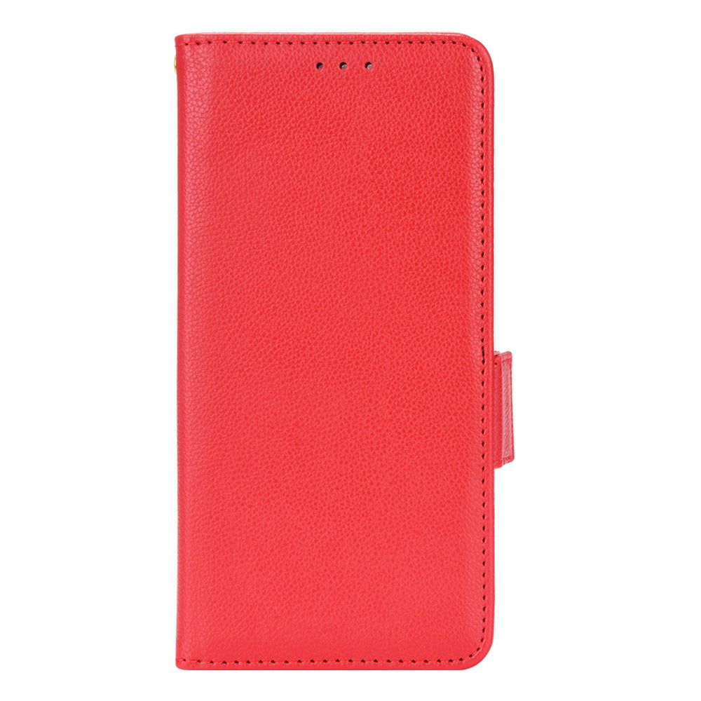 PU Leather + TPU Phone Case Stand Wallet Function Litchi Texture Shell for Oppo Reno5 4G/5G/Reno5 K/Find X3 Lite