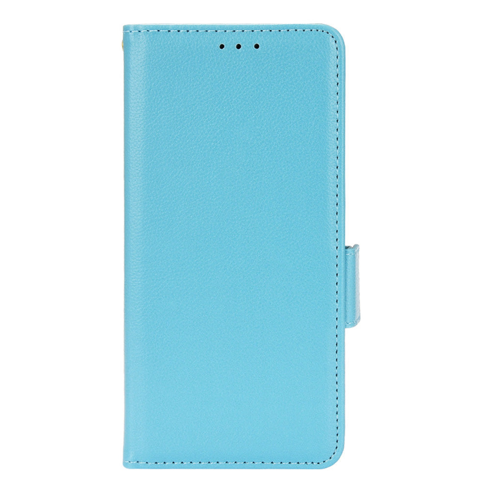 PU Leather + TPU Phone Case Stand Wallet Function Litchi Texture Shell for Oppo Reno5 4G/5G/Reno5 K/Find X3 Lite