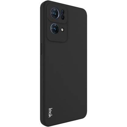 IMAK UC-4 Series Straight Frame Design Solid Color Soft TPU Mobile Phone Case for Oppo Reno7 Pro 5G