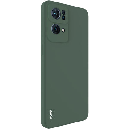 IMAK UC-4 Series Straight Frame Design Solid Color Soft TPU Mobile Phone Case for Oppo Reno7 Pro 5G