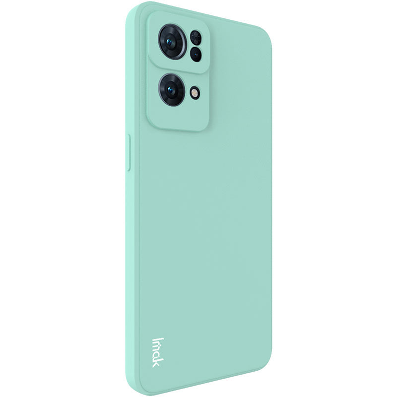 IMAK UC-4 Series Straight Frame Design Solid Color Soft TPU Mobile Phone Case for Oppo Reno7 Pro 5G