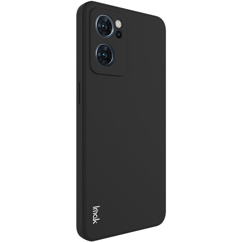 IMAK UC-4 Series Solid Color Drop-proof Straight Frame Design Soft TPU Mobile Phone Case Shell for Oppo Reno7 5G (China)