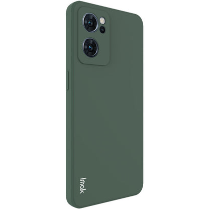 IMAK UC-4 Series Solid Color Drop-proof Straight Frame Design Soft TPU Mobile Phone Case Shell for Oppo Reno7 5G (China)