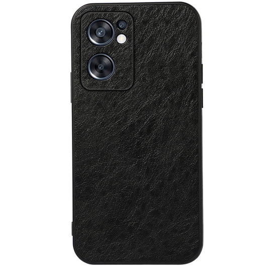 Stylish Crazy Horse Texture PU Leather Coated TPU + PC Case Non-slip Phone Case for Oppo Reno7 SE 5G