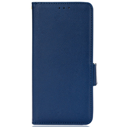 Well-protected Litchi Texture PU Leather Protective Cover Stand Wallet Phone Case for Oppo F19 Pro+ 5G/A94 5G/A95 5G/Reno5 Z