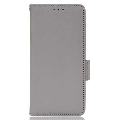 Stand Feature Litchi Texture PU Leather Wallet Flip Cover TPU Shockproof Interior Case for Oppo Find X3 / Find X3 Pro