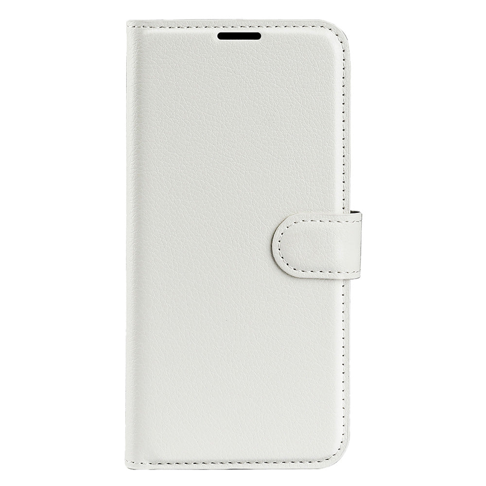 For Oppo Reno7 SE 5G Litchi Texture PU Leather Folio Flip Case Stand Wallet TPU Bumper Protective Cover