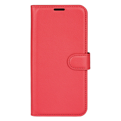 For Oppo Reno7 SE 5G Litchi Texture PU Leather Folio Flip Case Stand Wallet TPU Bumper Protective Cover