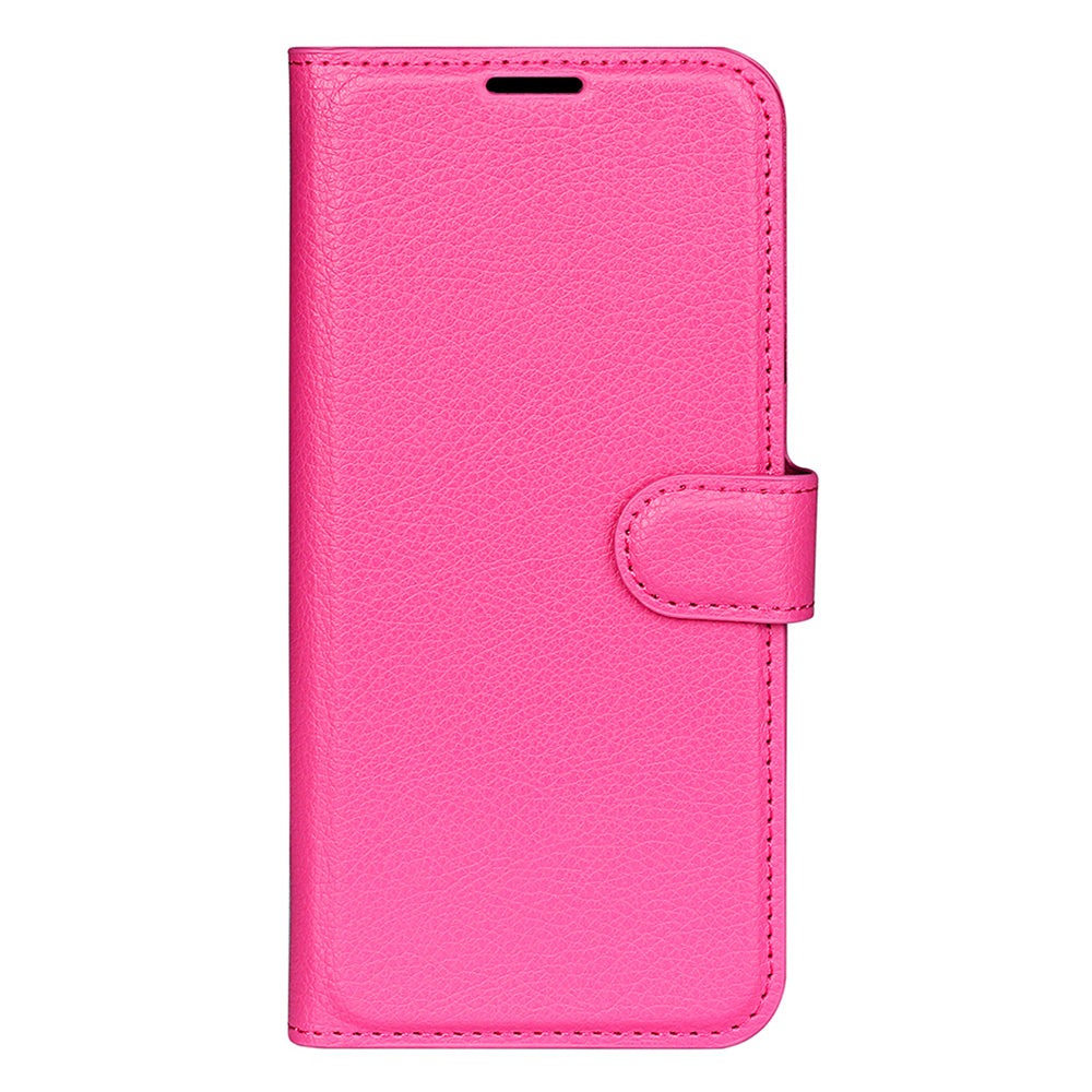 For Oppo Reno7 SE 5G Litchi Texture PU Leather Folio Flip Case Stand Wallet TPU Bumper Protective Cover