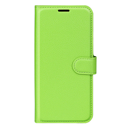 For Oppo Reno7 SE 5G Litchi Texture PU Leather Folio Flip Case Stand Wallet TPU Bumper Protective Cover