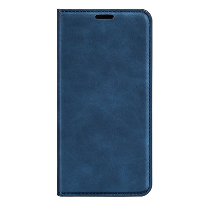 For Oppo Reno7 SE 5G Skin Touch PU Leather Magnetic Adsorption Case Wallet Design TPU Inner Flip Stand Phone Cover