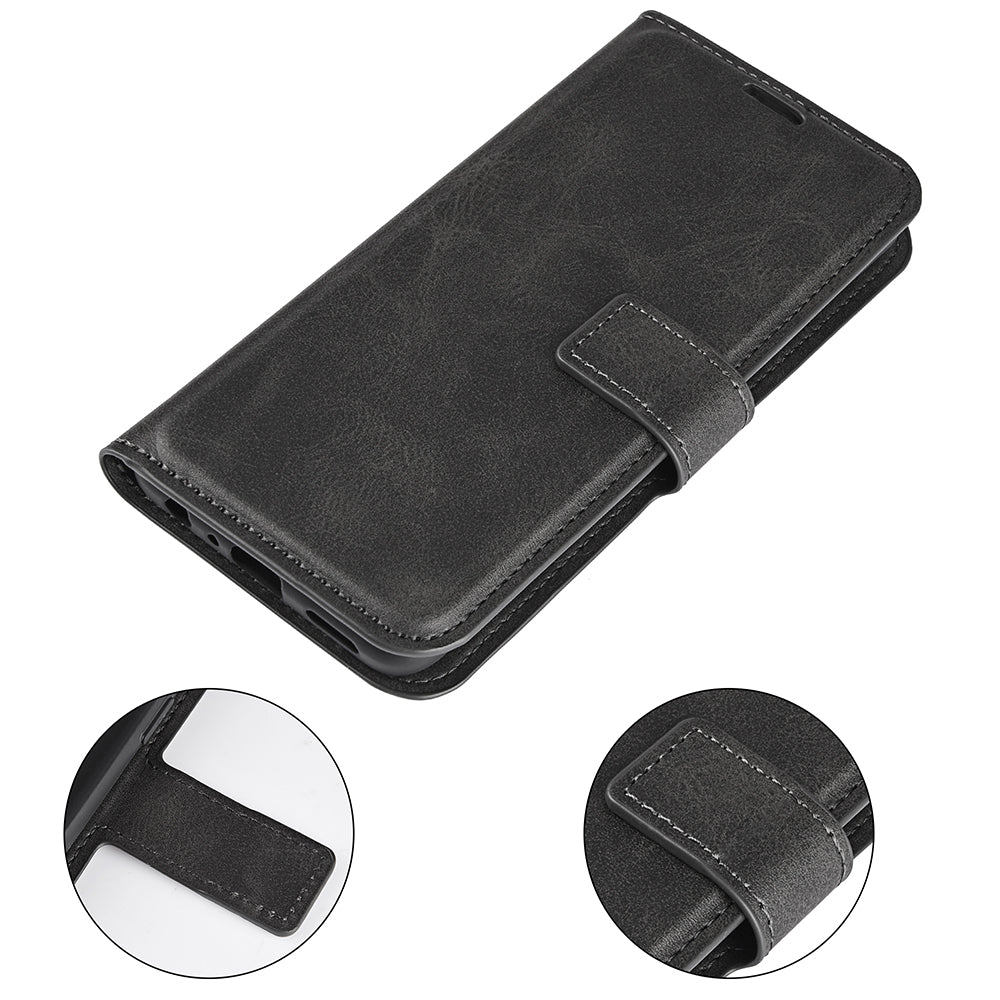 Texture PU Leather Wallet Cover for Oppo Reno7 SE 5G Case, Stand Function Magnetic Closure TPU Inner Shell