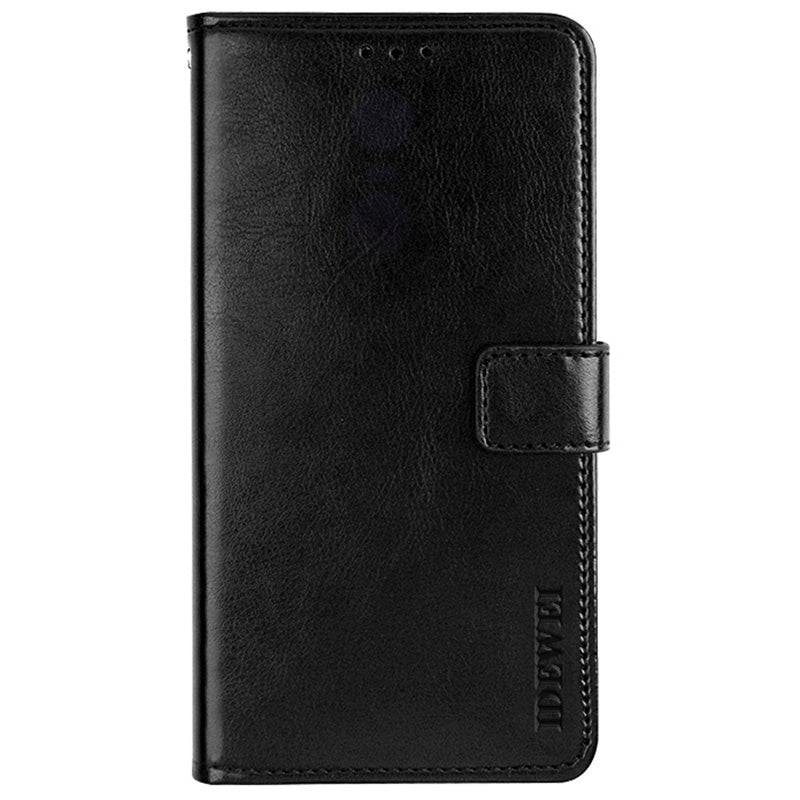 IDEWEI For Oppo Reno7 Pro 5G Crazy Horse Texture Cover PU Leather + TPU Stand Wallet Phone Case