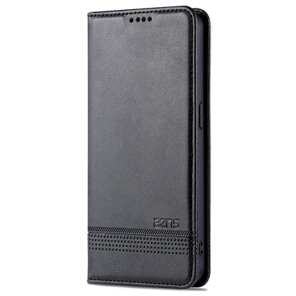 AZNS Textured PU Leather Wallet Flip Case Magnetic Absorption Folding Stand Protective Cover for Oppo Reno7 5G (China)