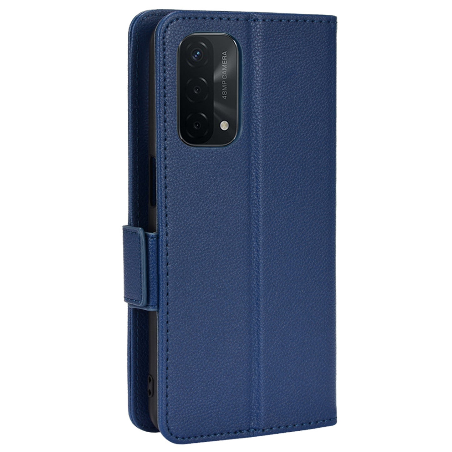 For Oppo A93 5G / A74 5G / A54 5G Litchi Texture PU Leather Phone Case Stand Wallet Flip Protective Cover