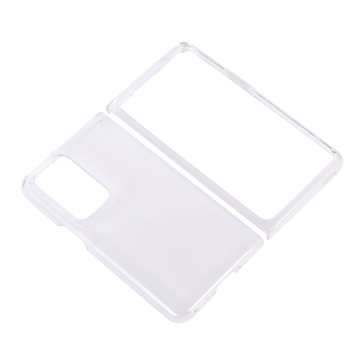 For Oppo Find N Anti-scratch Durable Hard PC Cover Transparent Folding Cell Phone Case