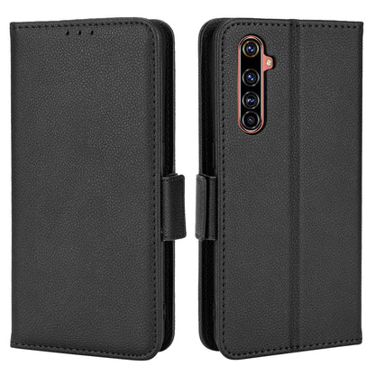 For Realme X50 Pro 5G/X50 Pro Player Litchi Texture Wallet Stand Leather Phone Case with Double Magnetic Clasp