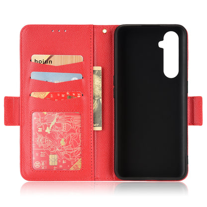 For Realme X50 Pro 5G/X50 Pro Player Litchi Texture Wallet Stand Leather Phone Case with Double Magnetic Clasp