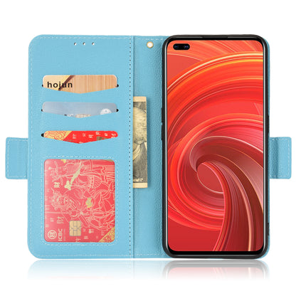 For Realme X50 Pro 5G/X50 Pro Player Litchi Texture Wallet Stand Leather Phone Case with Double Magnetic Clasp