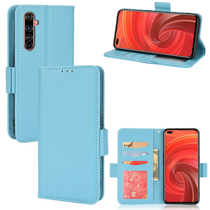 For Realme X50 Pro 5G/X50 Pro Player Litchi Texture Wallet Stand Leather Phone Case with Double Magnetic Clasp