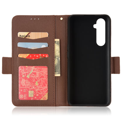 For Realme X50 Pro 5G/X50 Pro Player Litchi Texture Wallet Stand Leather Phone Case with Double Magnetic Clasp