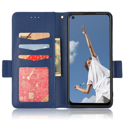 For Oppo A52/A72/A92 4G PU Leather + TPU Shockproof Phone Case Litchi Texture Stand Wallet Cover