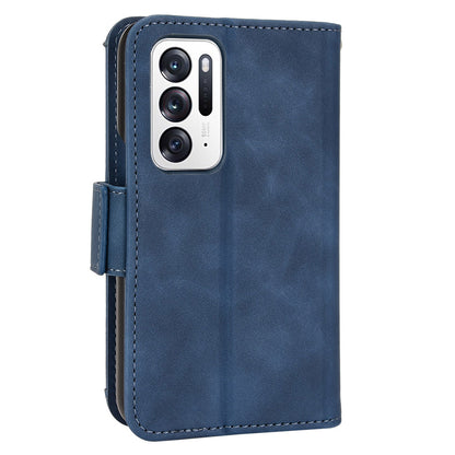 For Oppo Find N PU Leather Wallet Flip Case Stand Feature Card Slots Shockproof Soft TPU Inner Shell