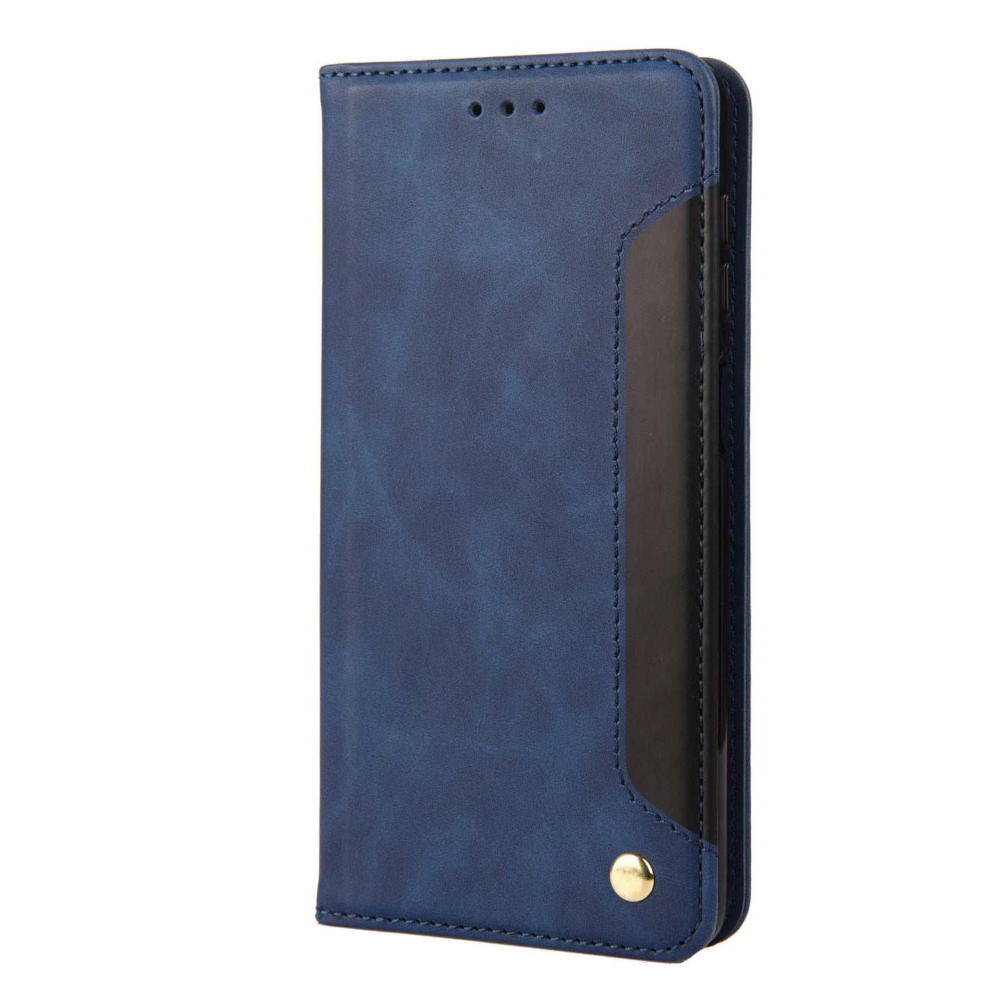 For Oppo A36/A76/Realme 9i Splicing PU Leather Case Full Protection Skin-feeling Touch Stand Flip Folio Wallet Cover