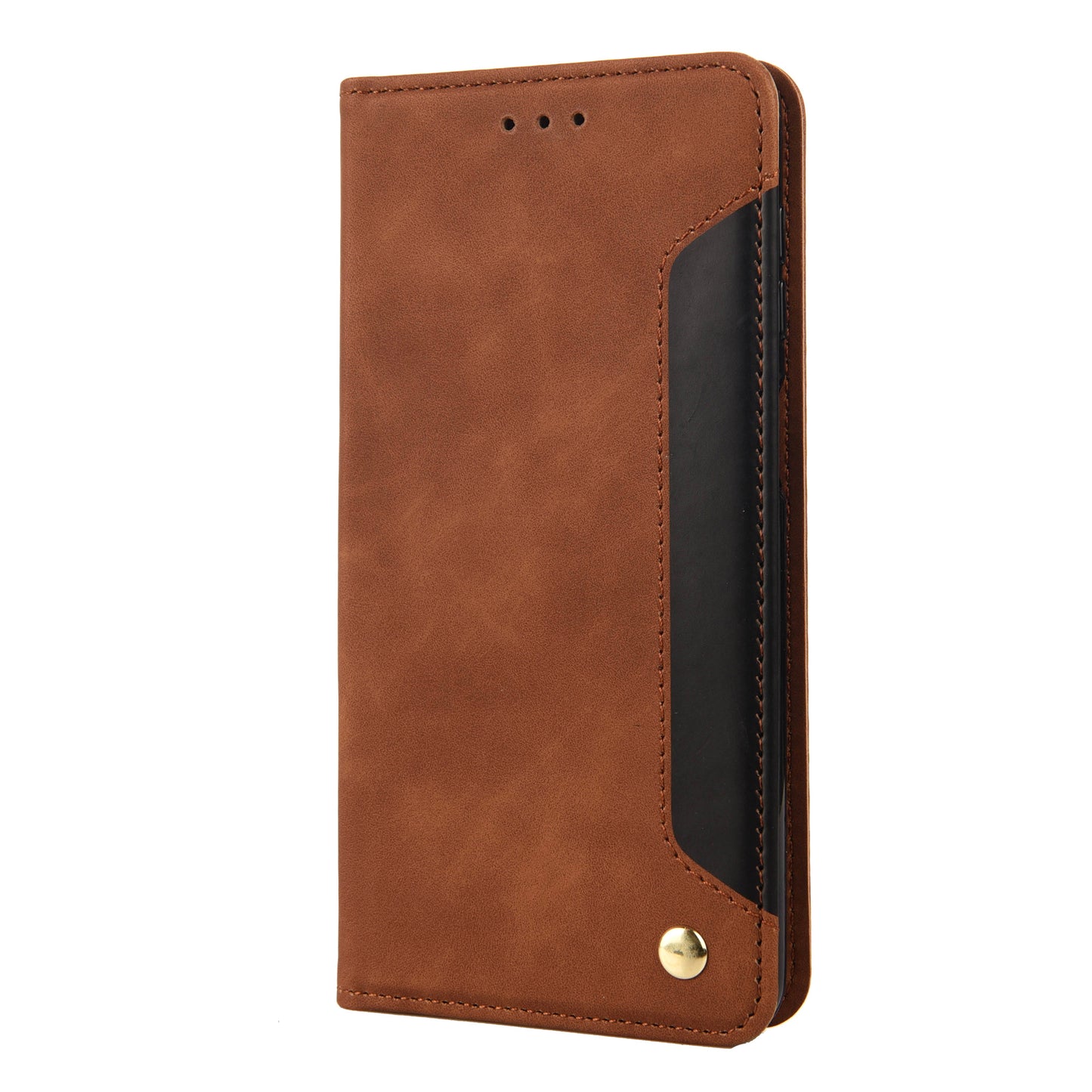 For Oppo A36/A76/Realme 9i Splicing PU Leather Case Full Protection Skin-feeling Touch Stand Flip Folio Wallet Cover