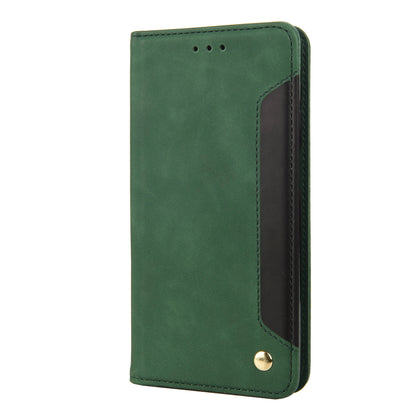 For Oppo A36/A76/Realme 9i Splicing PU Leather Case Full Protection Skin-feeling Touch Stand Flip Folio Wallet Cover