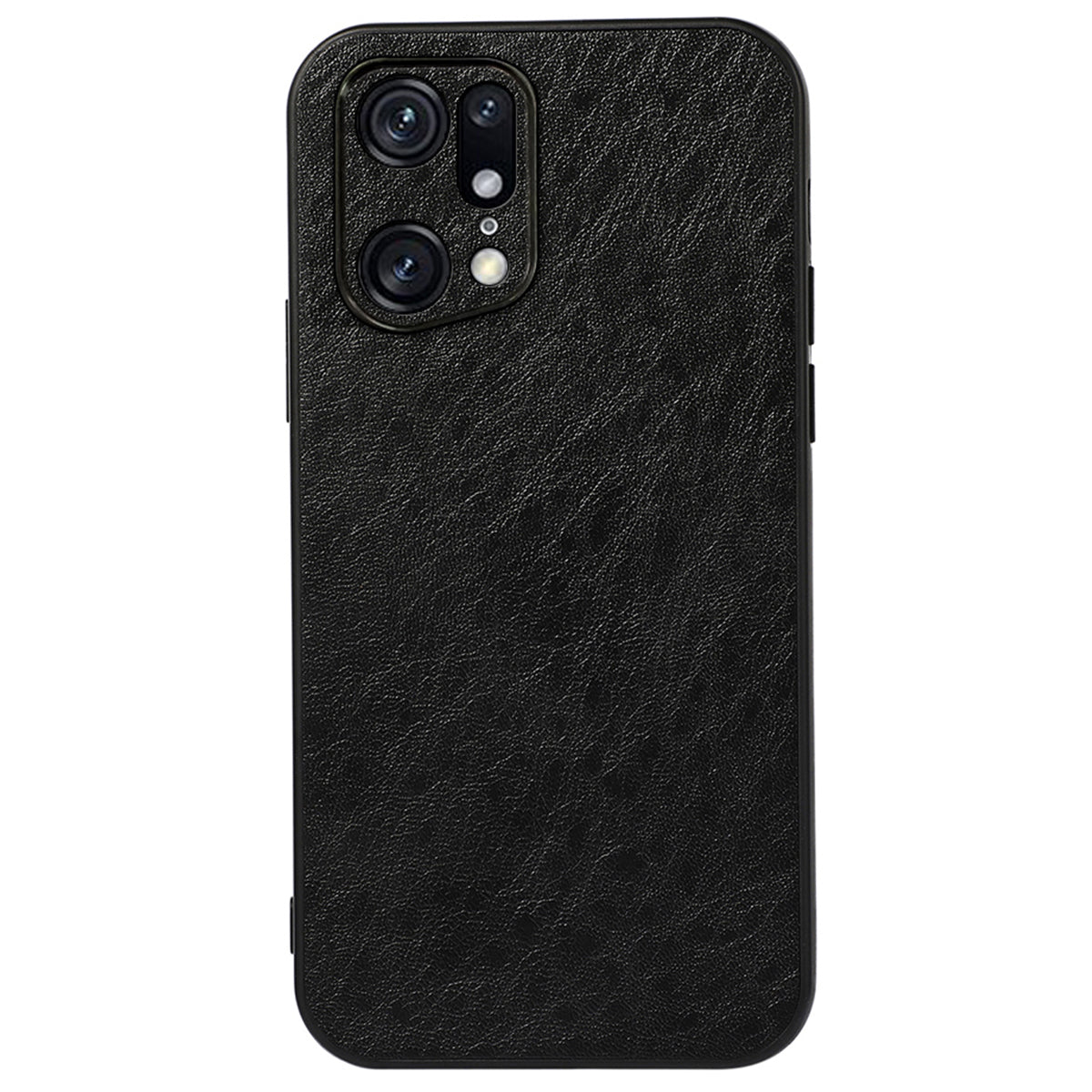 For Oppo Find X5 Pro Crazy Horse Texture Phone Case PU Leather Coating Hybrid TPU + PC Protective Cover