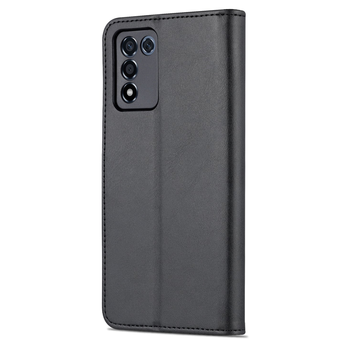 AZNS For Oppo K9s/Realme Q3s Scratch-proof PU Leather Case Wallet Folding Stand Magnetic Flip Cover