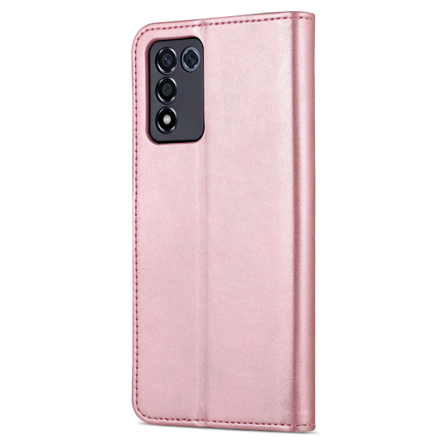 AZNS For Oppo K9s/Realme Q3s Scratch-proof PU Leather Case Wallet Folding Stand Magnetic Flip Cover