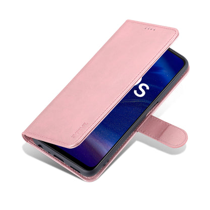 AZNS For Oppo K9s/Realme Q3s Scratch-proof PU Leather Case Wallet Folding Stand Magnetic Flip Cover