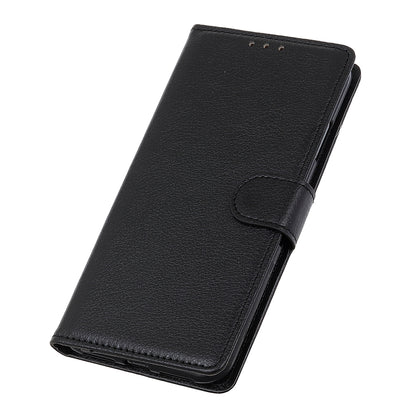 PU Leather + TPU Phone Case for Oppo A96 (China)/Reno7 Z 5G/Reno7 Lite/Reno8 Lite 5G/F21 Pro 5G/OnePlus Nord N20 5G, Litchi Texture Stand Wallet Folio Flip Shell