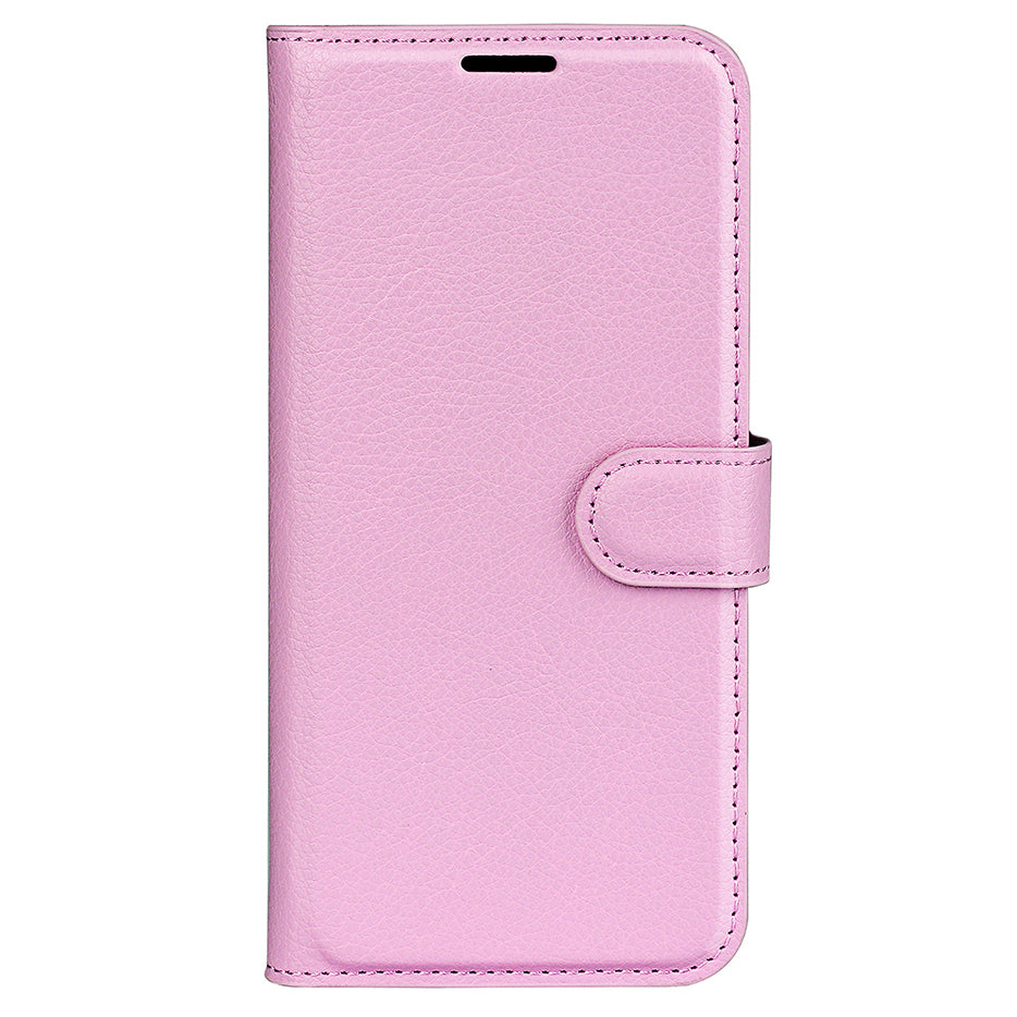 For Realme 9i/Oppo A36 4G/A76 4G PU Leather + TPU Leather Case Wallet Stand Overall Protection Litchi Texture Phone Cover