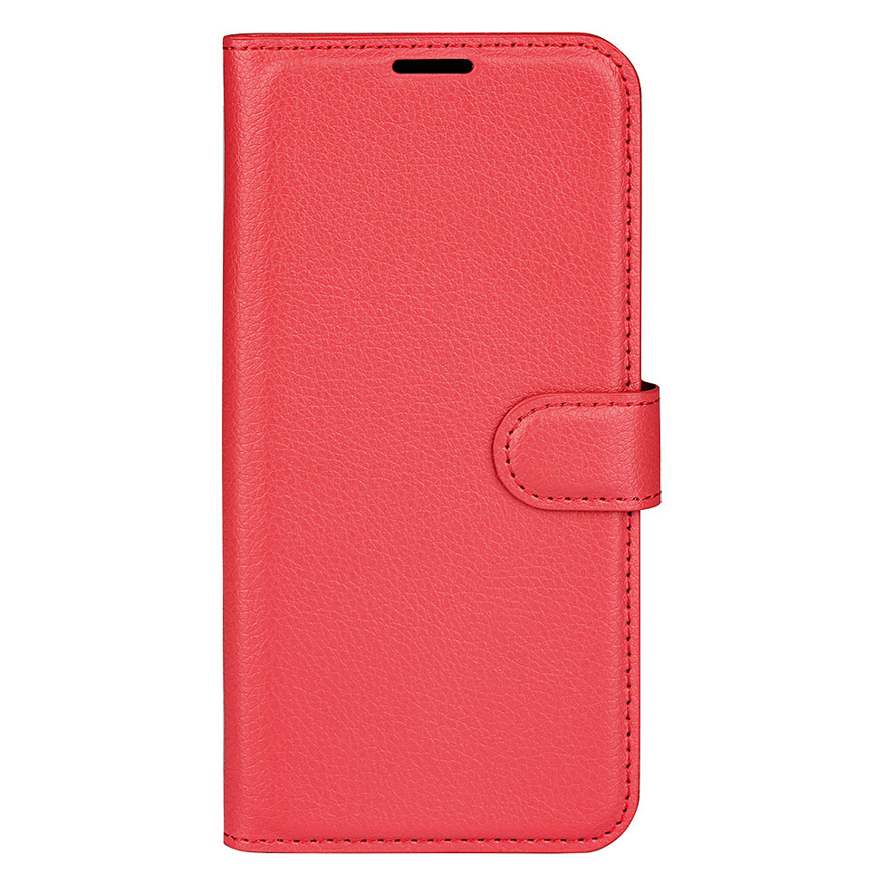 For Realme 9i/Oppo A36 4G/A76 4G PU Leather + TPU Leather Case Wallet Stand Overall Protection Litchi Texture Phone Cover