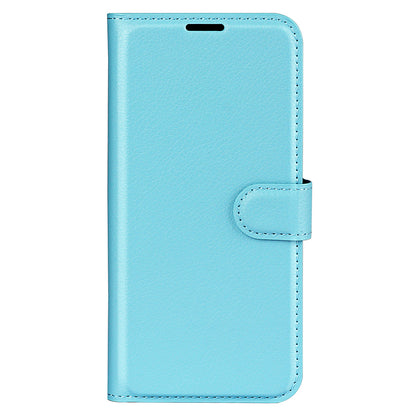 For Realme 9i/Oppo A36 4G/A76 4G PU Leather + TPU Leather Case Wallet Stand Overall Protection Litchi Texture Phone Cover