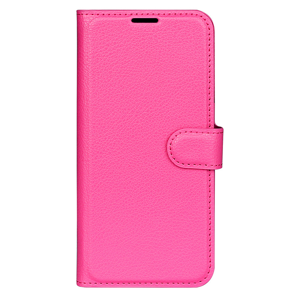 For Realme 9i/Oppo A36 4G/A76 4G PU Leather + TPU Leather Case Wallet Stand Overall Protection Litchi Texture Phone Cover