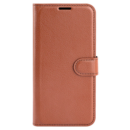 For Realme 9i/Oppo A36 4G/A76 4G PU Leather + TPU Leather Case Wallet Stand Overall Protection Litchi Texture Phone Cover