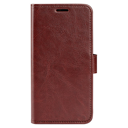 For Realme 9i/Oppo A36 4G/A76 4G Crazy Horse Texture Wallet Phone Case Drop Resistant Magnetic Clasp PU Leather Folio Flip Stand Cover