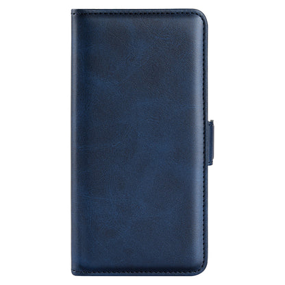 For Realme 9i/Oppo A36 4G/A76 4G Textured PU Leather Phone Case Folio Flip Wallet Protective Cover with Foldable Stand